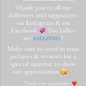 Thank you all 💞